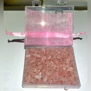 Rose Quartz Bead Chips